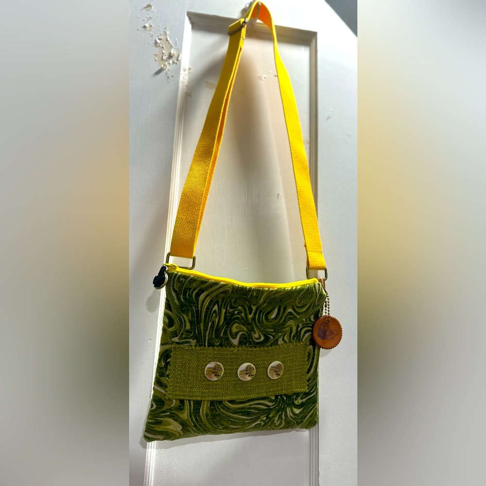 Green and Yellow Women's Bag